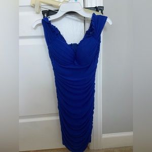 Royal Blue Homecoming Dress